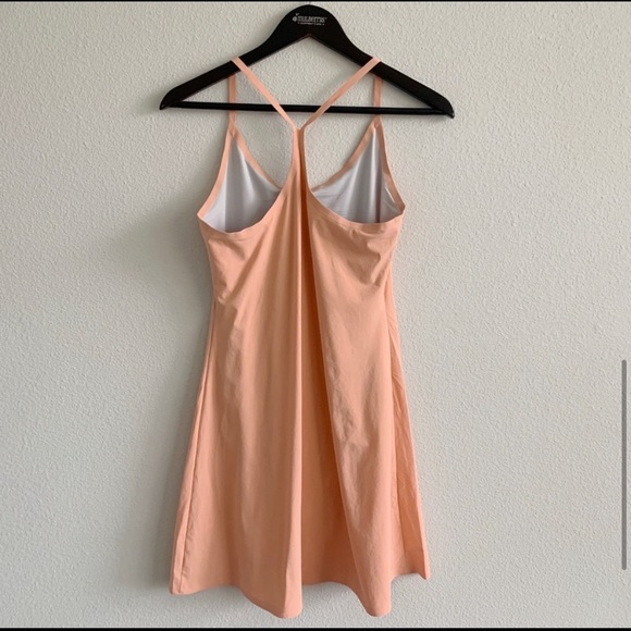 Outdoor Voices Peach Tennis Dress Mini Athletic - Picture 5 of 7